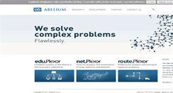 Desktop Screenshot of abelium.eu